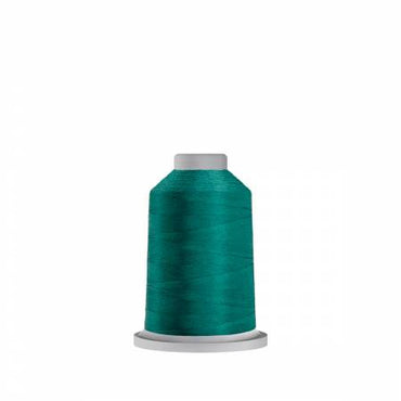 Glide 40wt Polyester Thread 1,100 yd Mini King Spool Aquamarine