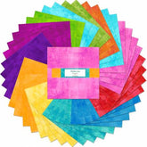 10in Squares Rainbow Lane 42pcs 4 bundles/pack