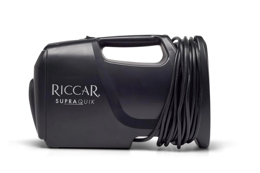 SupraQuik Portable Canister Riccar Vacuum with Shoulder Strap