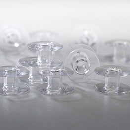 K Pfaff Clear Plastic Bobbins, 10-pack