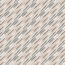 Cream/Multi Diagonal Stripe