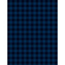 Buffalo Check Dark Blue