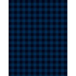 Buffalo Check Dark Blue