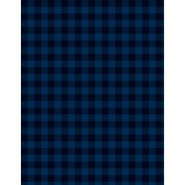 Buffalo Check Dark Blue