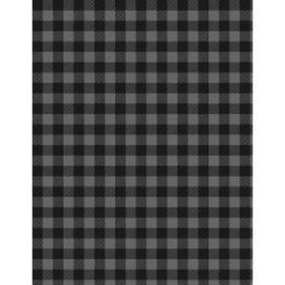 Buffalo Check Black and Gray