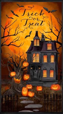 Multi Haunted Night Large Panel WP033121