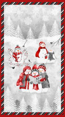 Multi Snowy Tidings Large Panel