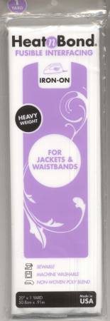 Heat N Bond Heavy Weight Fusible Interfacing 20in x 1yd