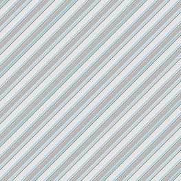 Winsome Critters Blue/Gray Stripes