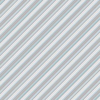 Winsome Critters Blue/Gray Stripes