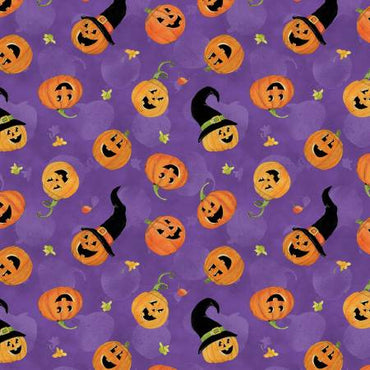 Jack-O-Lantern Toss - Purple