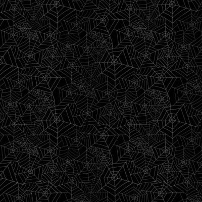 Webs All Over - Black