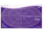 Handi Quilter - Ruler - Oval B
