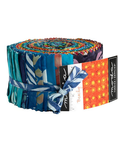 Beachy Batiks - Jelly Roll - 4362JR Moda Precuts