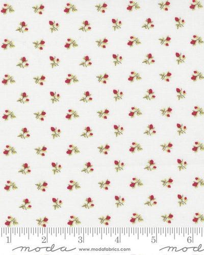 Sweet Liberty Linen White Rose 18753 21 Moda #1