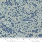 Bleu De France - Valliere Florals Bird - Ciel Blue