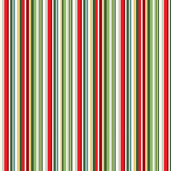 Cosy Christmas - Stripe - Multicolor