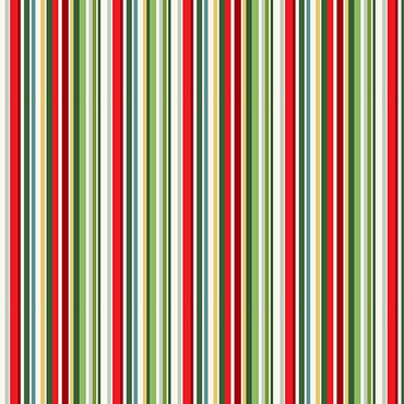 Cosy Christmas - Stripe - Multicolor