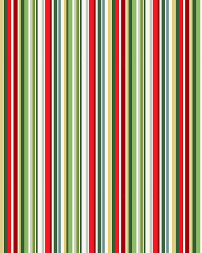 Cosy Christmas - Stripe - Multicolor