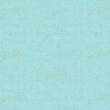 Cosy Christmas - Textured Metallic Gold - Blue