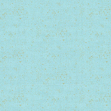 Cosy Christmas - Textured Metallic Gold - Blue