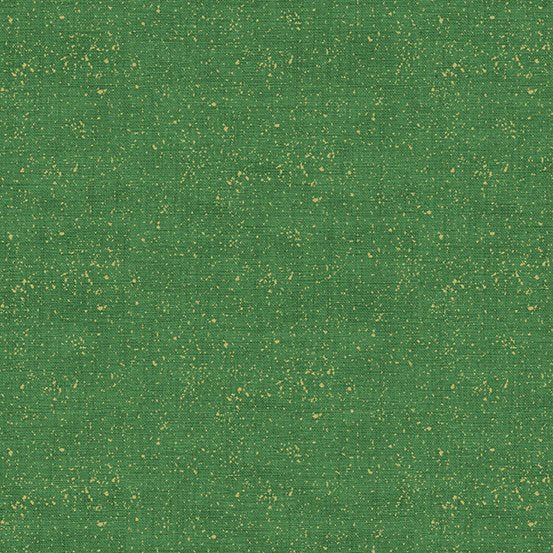 Cosy Christmas - Textured Metallic Gold - Green