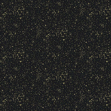 Cosy Christmas - Textured Metallic Gold - Black