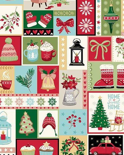 Cosy Christmas - Cosy Montage - Multicolor