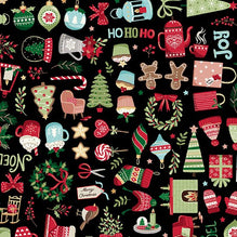 Cosy Christmas - Cosy Icons - Black