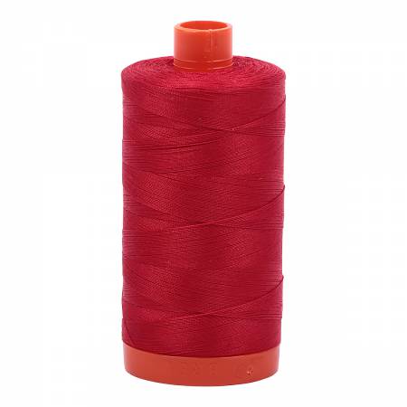 AUARIFIL Mako Cotton Thread Solid 50wt 1422yds Red