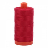 AUARIFIL Mako Cotton Thread Solid 50wt 1422yds Red