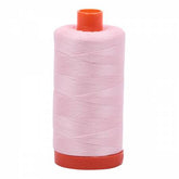 AURIFIL Mako Cotton Thread Solid 50wt 1422yds Pale Pink