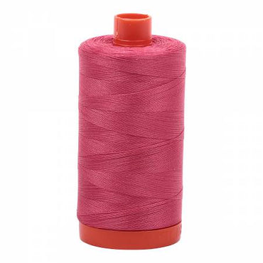 AURIFIL Mako Cotton Thread Solid 50wt 1422yds Peony
