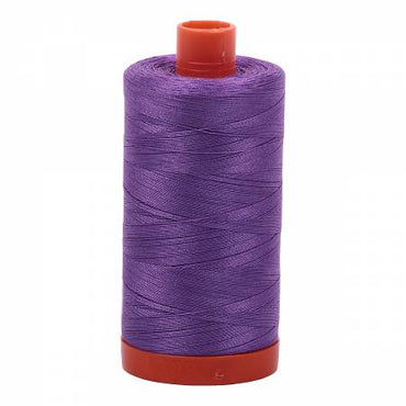 AURIFIL Mako Cotton Thread Solid 50wt 1422yds Medium Lavender