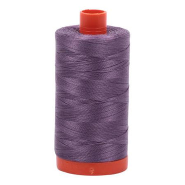 AURIFIL Mako Cotton Thread Solid 50wt 1422yds Plumtastic