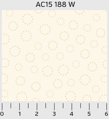 Apple Cider - Dotted Circles - AC15 188 W