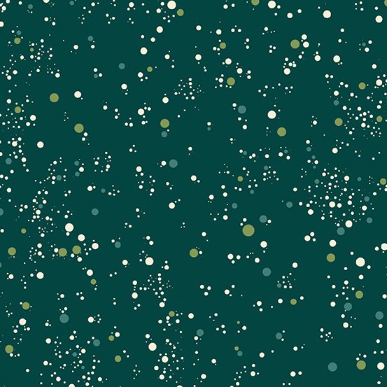 Natale - Giucy Giuce - Snowfall Dots - Verde Acqua