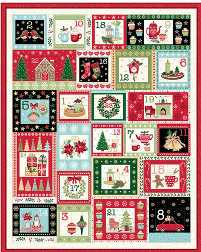 Cosy Christmas - Advent Calendar - Panel