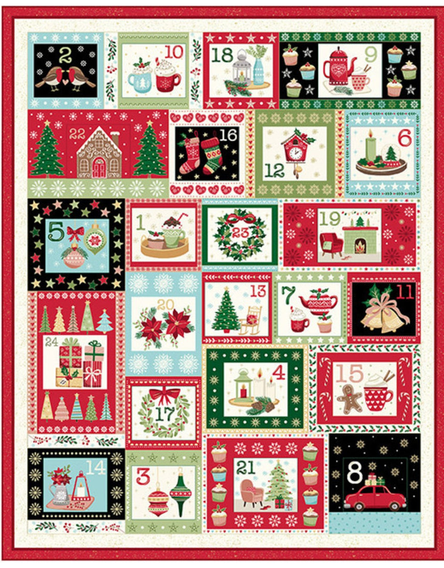 Cosy Christmas - Advent Calendar - Panel