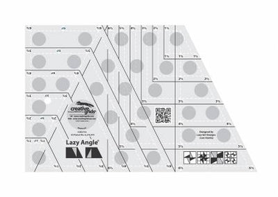 Creative Grids Lazy Angle Quilt Ruler