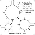 Handi Quilter - Ruler - Swiss Cheese