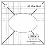 Handi Quilter - Ruler - Mini Oval