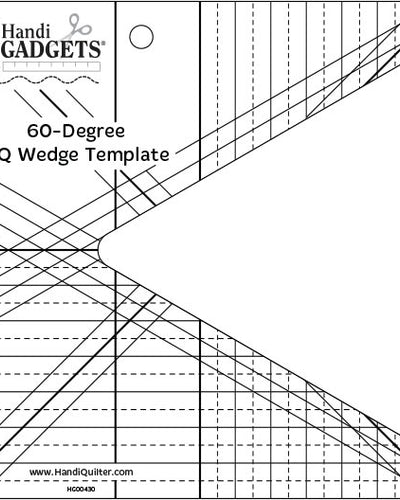 Handi Quilter 60-Degree Wedge Template