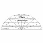 Handi Quilter - Ruler - 3" Slice