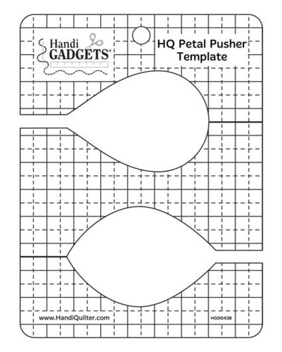 Handi Quilter Petal Pusher Template