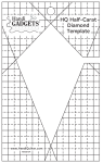 Handi Quilter - Ruler - Half-Carat Diamond