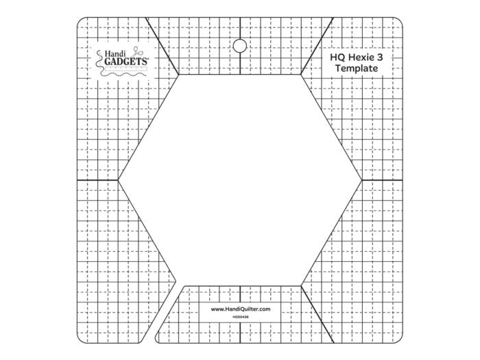 Handi Quilter 3-inch Hex Template