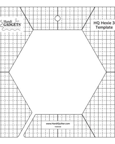 Handi Quilter 3-inch Hex Template