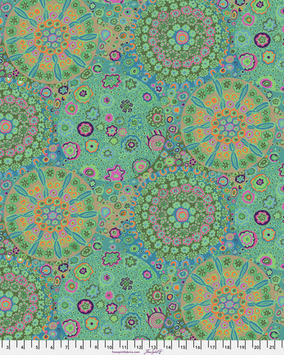 Backing Fabric - Millefiore - Jade || Kaffe Fassett - Wideback