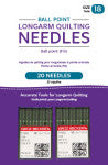 Ball Point Longarm Needles - Two Packages of 10 (18/110-FB Ball Point)